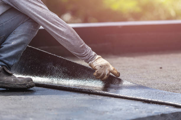 Professional Basement Waterproofing technician working in Hobbs, IN